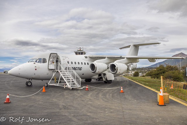 CC-ANS British Aerospace Avro RJ85 Aerovias DAP Puerto Williams Airport SCGZ 05.02-22