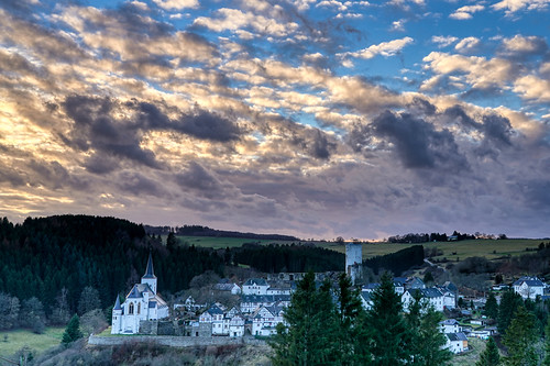 Reifferscheid by schobelgraphy,                                reifferscheid eifel sunset sonnenuntergang sehenswürdigkeit sight nrw