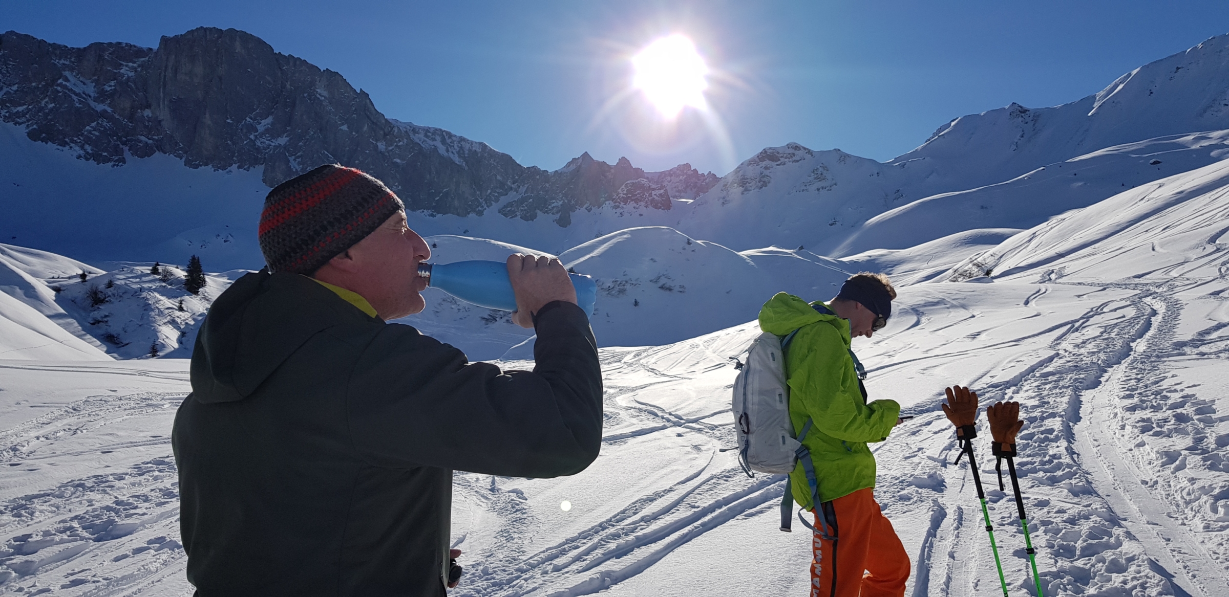 Skitourentage Jägglisch Hora 13.02.2022