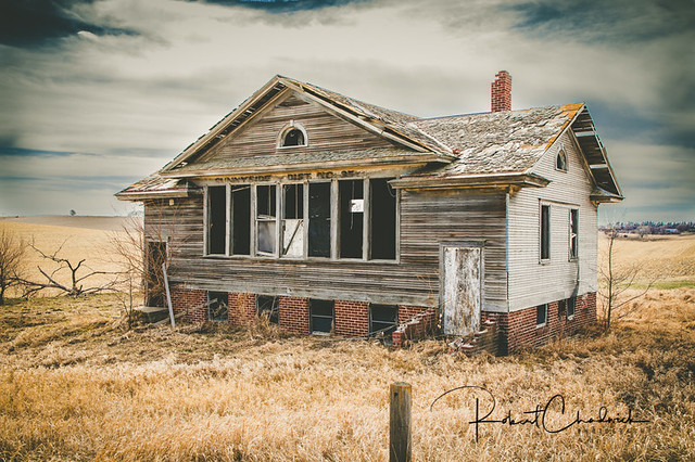 Abandoned schoolhouse