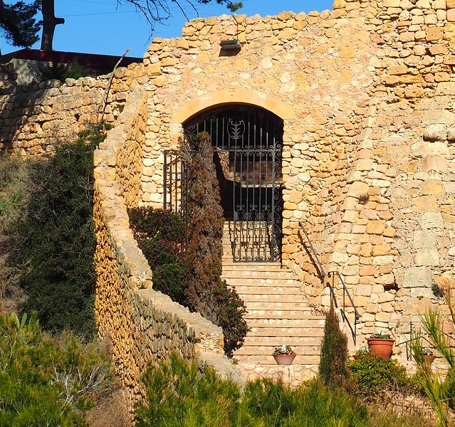 A corner of the Tamarit Castle 11th century