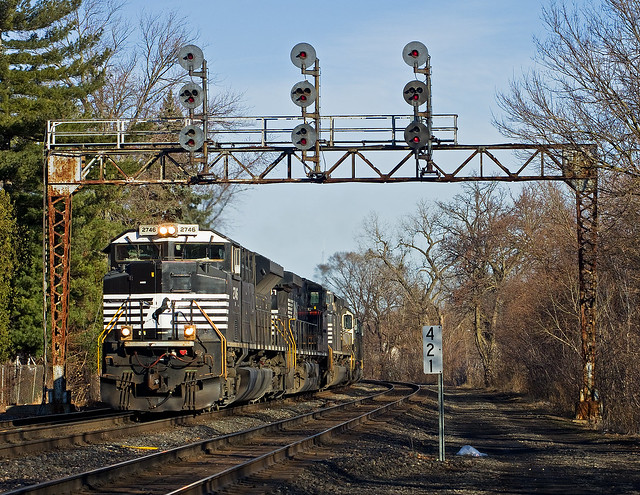 NS 2746, NS Chicago Line, Elkhart, Indiana