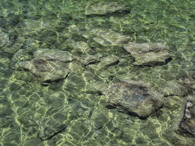 Water, Light, Rocks