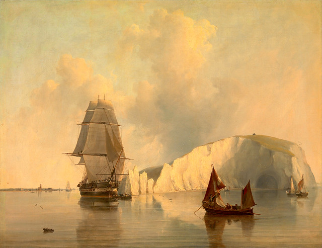 A Calm near the Needles, Isle of Wight, 1845