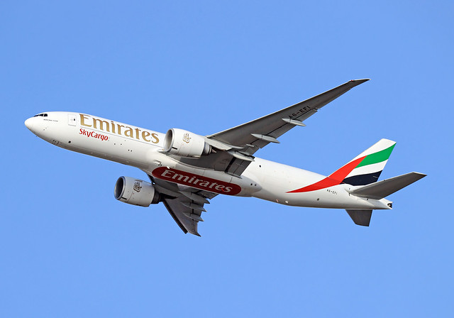 Feb 12 2022 lhr  Emirates Cargo A6-EFI