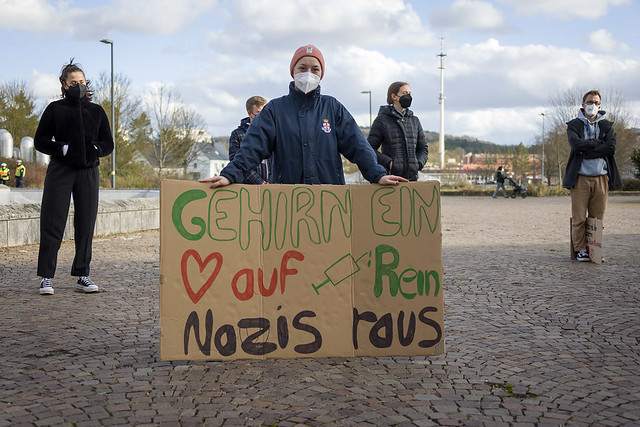19.02.2022 – Studierendenprotest in Homburg (Saar)