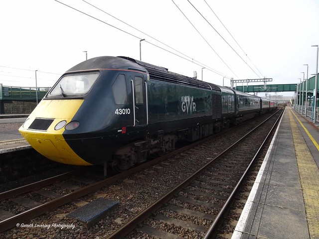 43010 at Severn Tunnel Junction Station 2022 02 17