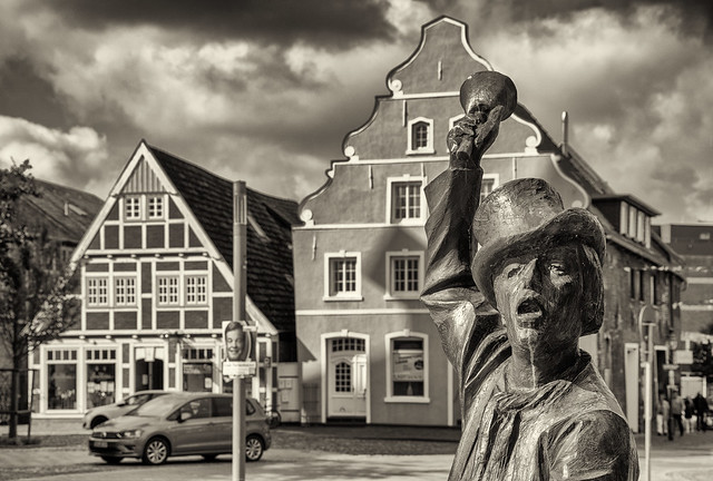 Otterndorf, Landkreis Cuxhaven. Skulptur 