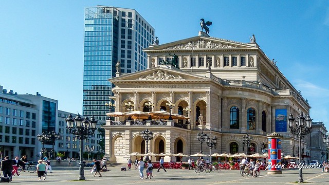 Alte Oper (Old Opera), Frankfurt am Main, Hesse, Germany.