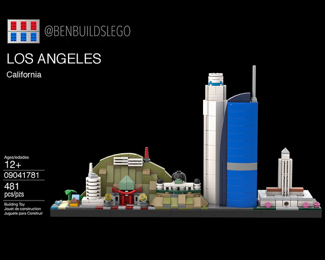 LEGO Los Angeles skyline [Box]