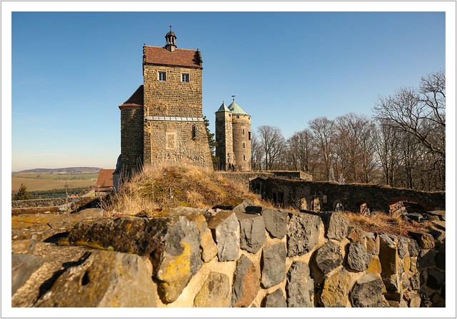 Sachsens Basaltburg besteht gar nicht aus Basalt...