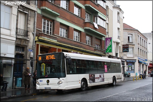 Heuliez Bus GX 327 – Transdev Reims / TUR (Transports Urbains de Reims) n°308