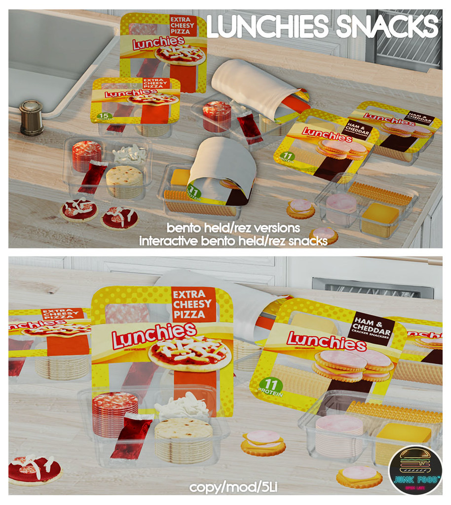 Junk Food - Lunchies Snacks AD