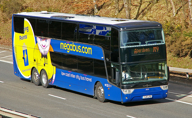 Vanhool TD927 Astro Mega - megabus.com Stagecoach