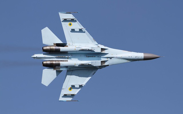 Ukrainian Air Force Suchoi Su-27UB 