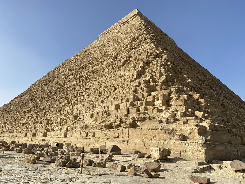 Египет - Гиза - Пирамида Хеопса