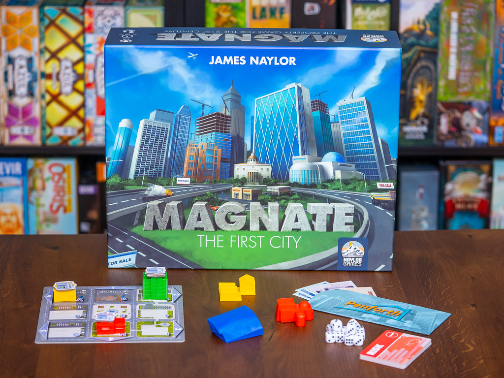 Magnate: The First City boardgame juego mesa