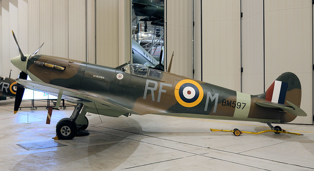 Spitfire Evolution of an Icon Event RAF Supermarine Spitfire MkVb BM597 G-MKVB JH-C