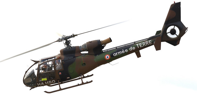 Aérospatiale  SA-342M Gazelle Helicopter G-CLBC French Army  armée de TERRE HS-HSG  7905