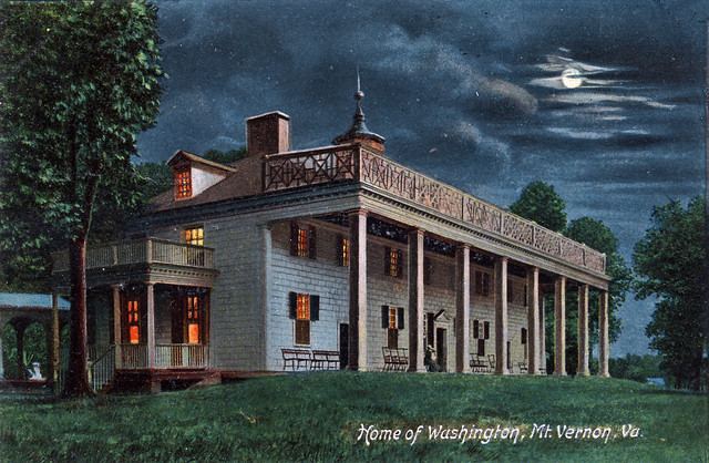 Mount Vernon at night