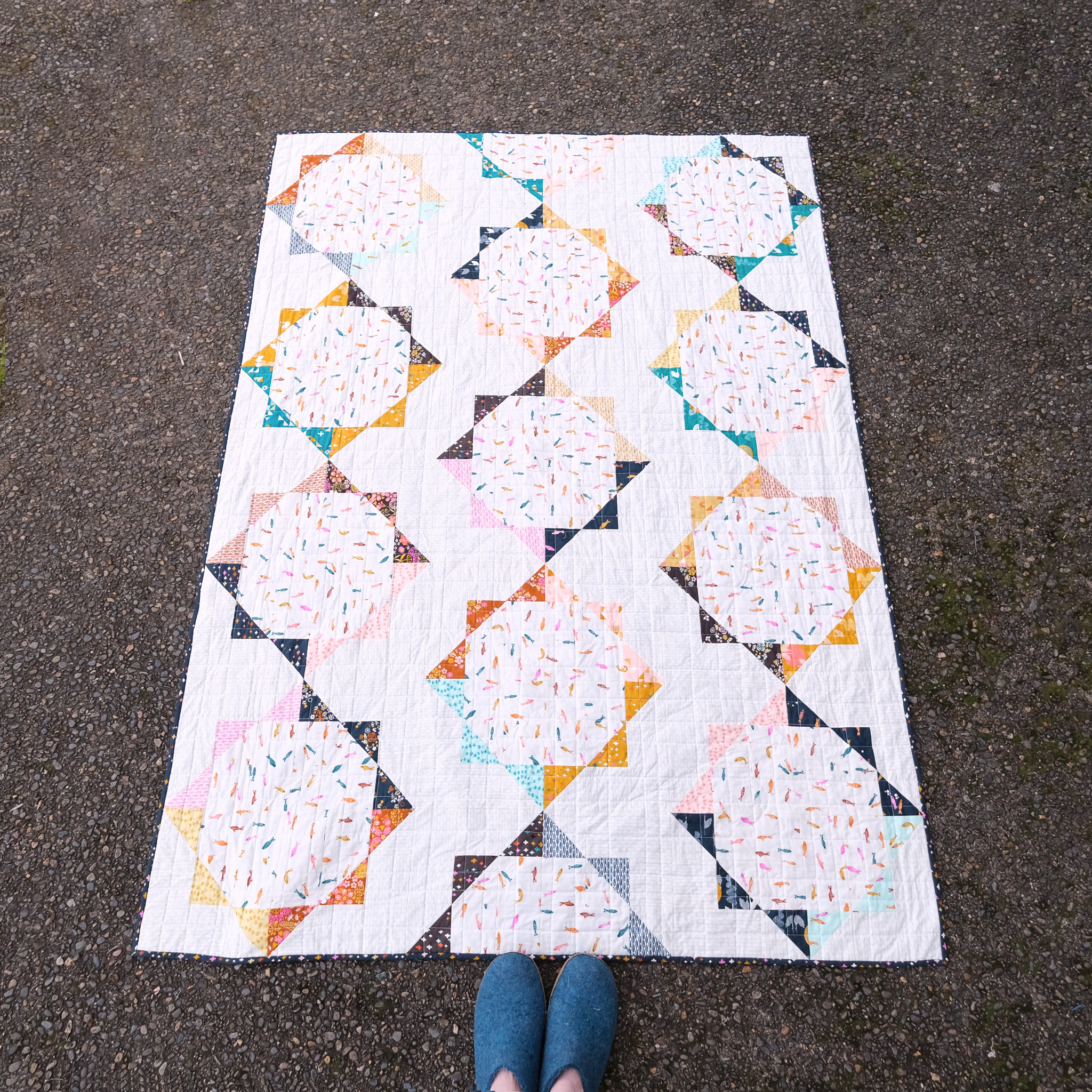 The Gracie Quilt Pattern - Kitchen Table Quilting