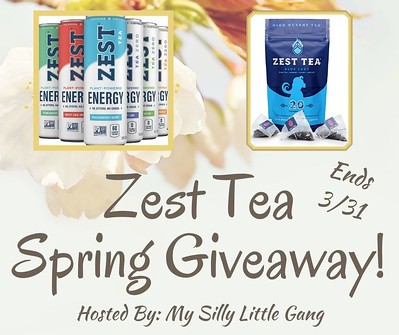 Zest Tea Spring Giveaway #MySillyLittleGang