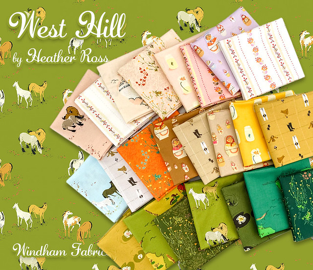 Windham Fabrics West Hill Collection by Heather Ross