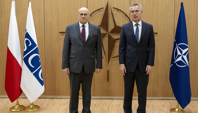 Visit to NATO by the OSCE Chairperson
