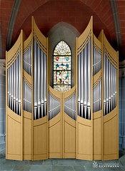 pipe organ design, choir organ, Abteikirche Marienstatt