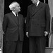 David Ben-Gurion and Charles de Gaulle at Élysée Palace, June 14, 1960