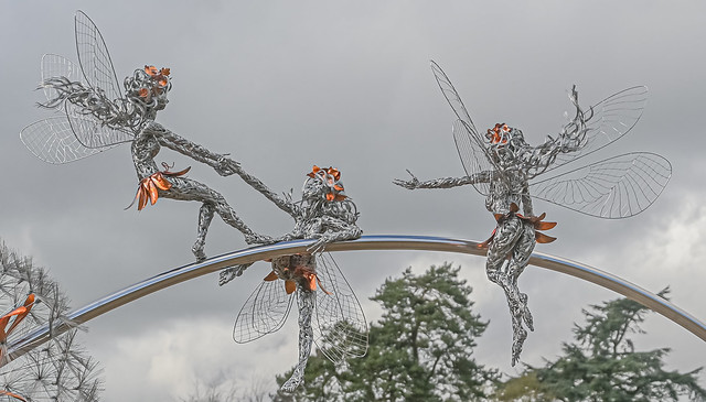 The Fledglings - the latest fairy sculpture