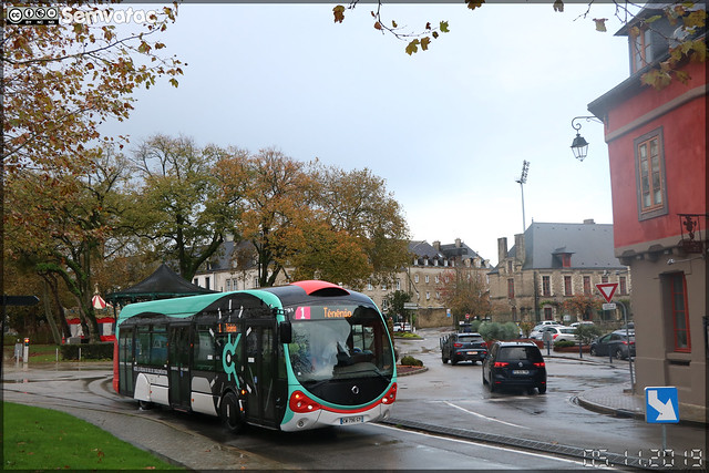Irisbus Créalis Neo 12 – Compagnie des transports Golfe du Morbihan – Vannes Agglomération (RATP Dev) / Kicéo n°191