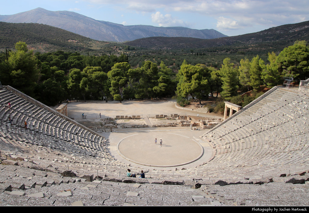 Ancient Theatre, Epidaurus, Greece