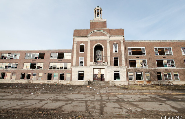 Lew Wallace School Demolition