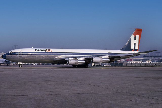 N108BT - Boeing 707-323C - Heavylift - ORY - Dec 1989