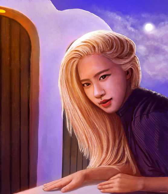 Procreate Drawing : Blackpink Rose' : An Evening at Santorini 😭 : Unconditionally (Extreme) : More Than Words (Extreme) : Summer's Child (David Lanz) : From The Lost Memories of the Other Realms : The Blackpink Alternate Universe series : Digital Draw
