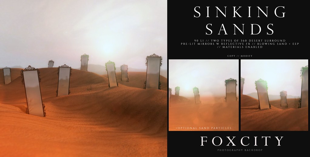 FOXCITY. Photo Booth – Sinking Sands