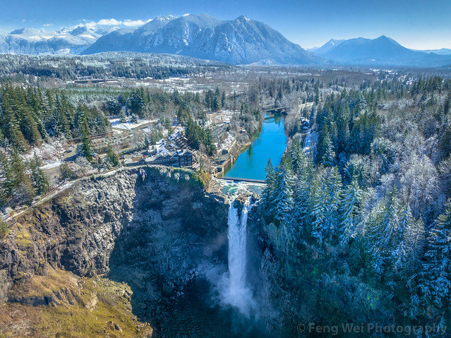 Snoqualmie Falls, Fall City, Washington, USA