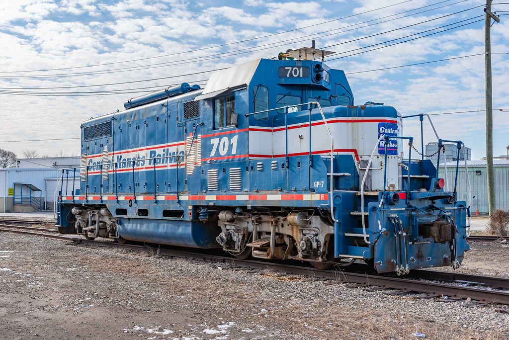 Central Kansas in Northern Ohio | A former ATSF GP7 sits on … | Flickr