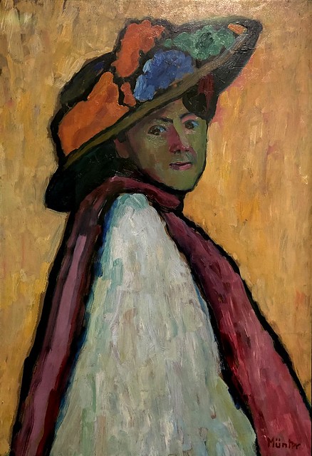 Gabriele Münter - Bildnis Marianne von Werefkin (1909)