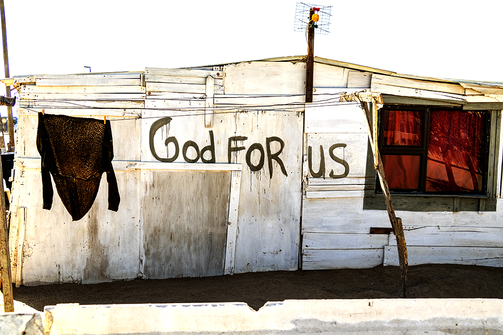 God FOR US in Democratic Resettlement Community on 2-23-22--Swakopmund copy