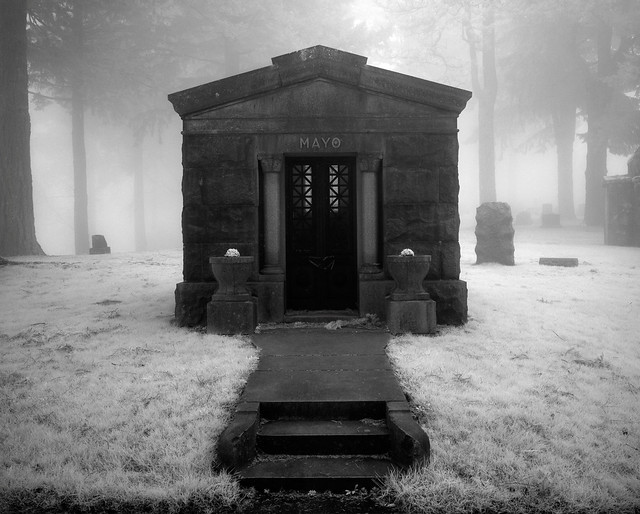 In a Cemetery, Portland