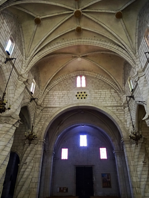 boveda interior Iglesia arciprestal de Santiago de Villena Alicante Alacant