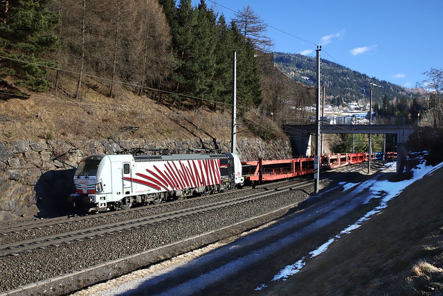 Lokomotion 193 776-2 Autozug, Mühlbachl am Brenner