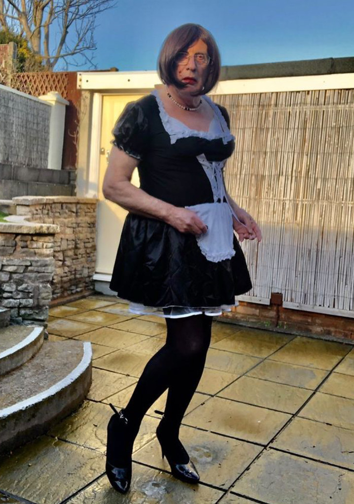 Maids Dress | Johanna Clayton poses outside in maids dress | Johanna ...