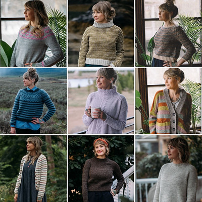 The DRK March to May KAL 2022 kicks off next week so all of her sweater and shawl patterns except for Metamorphic are on sale for 25% off with the discount code M2MKAL until February 28, 2022 at midnight EST.