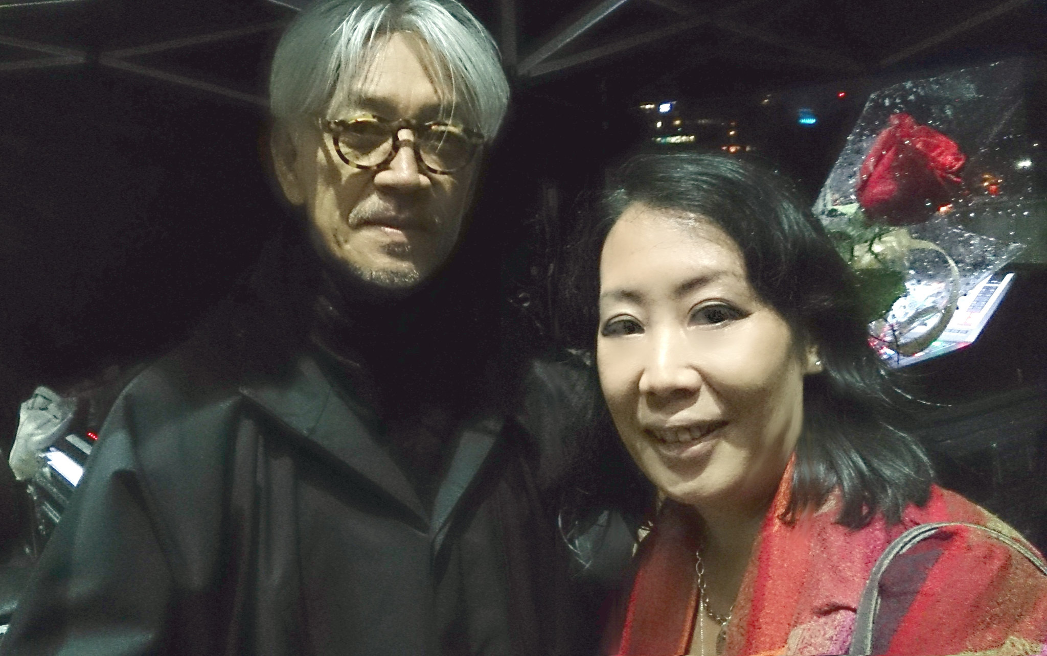 Once in a lifetime moment with my lifetime hero Ryuichi Sakamoto