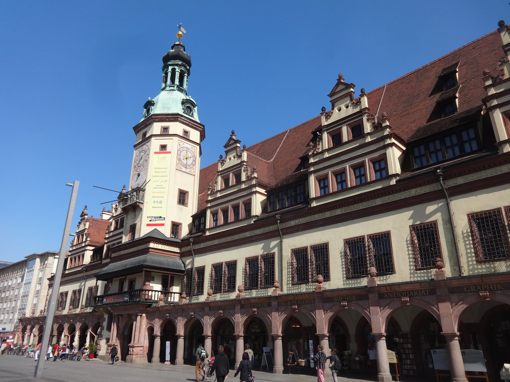 1556/57 Leipzig Altes Rathaus in Renaissance von Hieronymus Lotter/Paul Wiedemann/Hans Pfretzschner Markt 1 in 04109