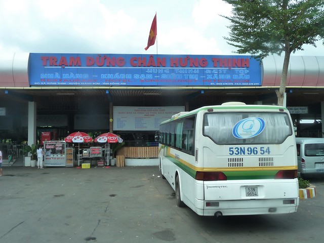 The bus Ho Chi Minh City - Mui Ne, Vietnam