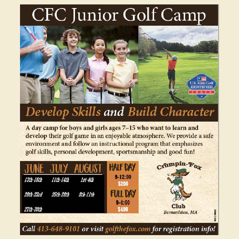 Crumpin Fox Club Jr. Golf Camp